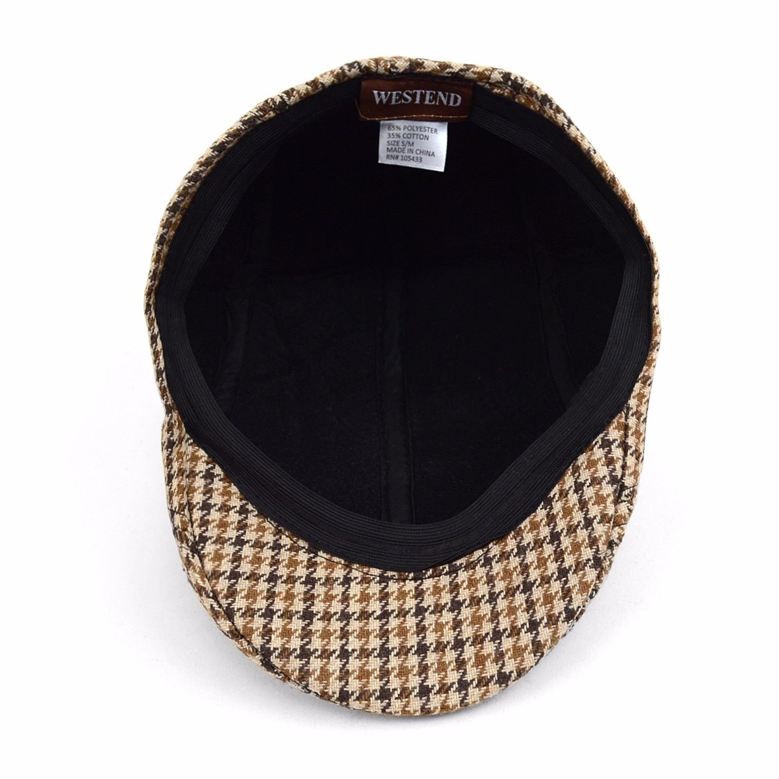 IFW1724 Men’s Houndstooth Fall// Winter Ivy Cap