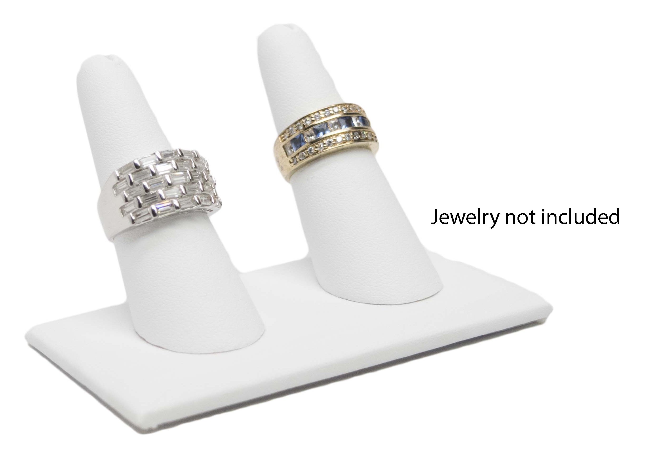 Novel Box™ 2 Finger Ring Stand Holder Jewelry Display 3.5X2X2/"