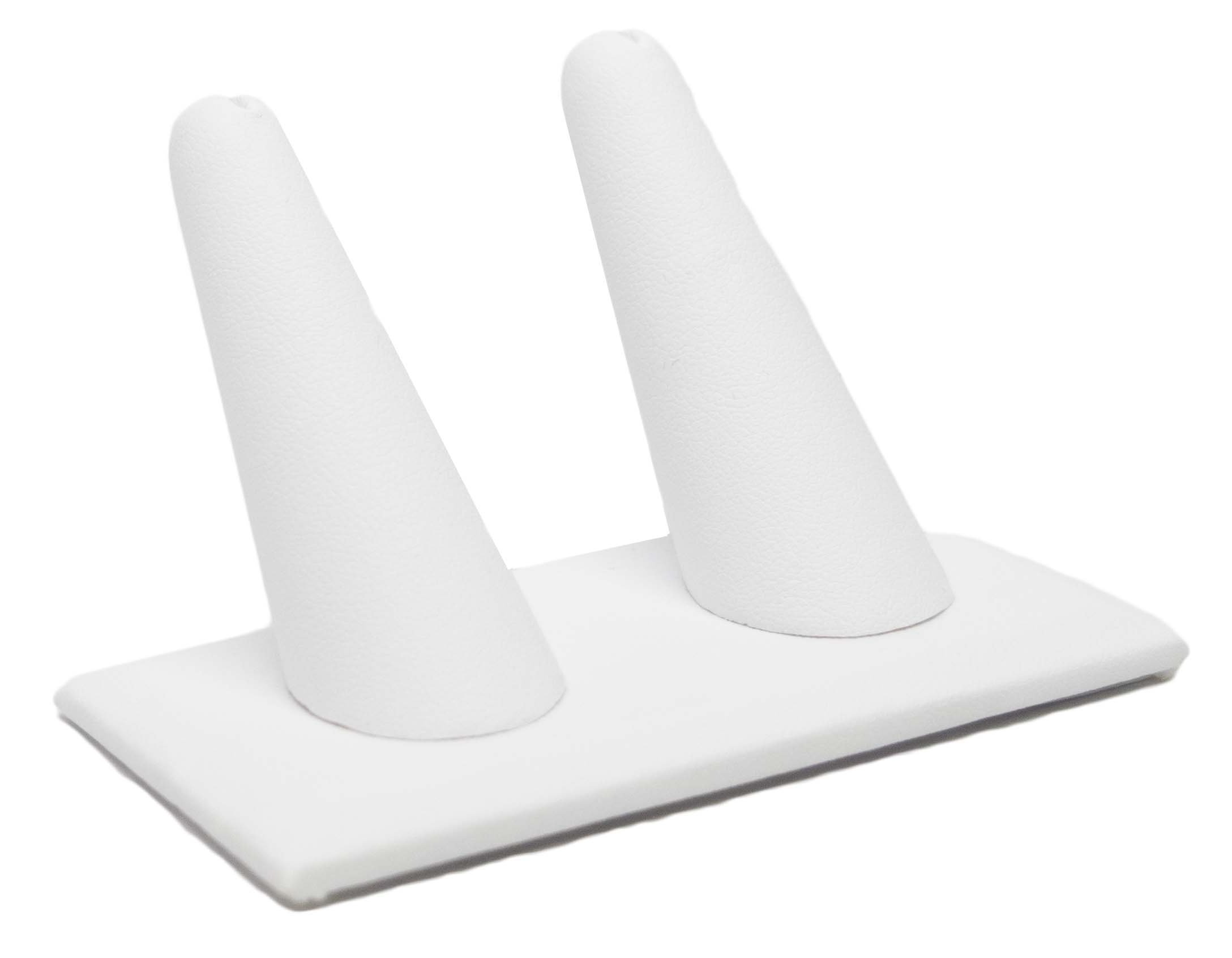 Novel Box™ 2 Finger Ring Stand Holder Jewelry Display 3.5X2X2/"