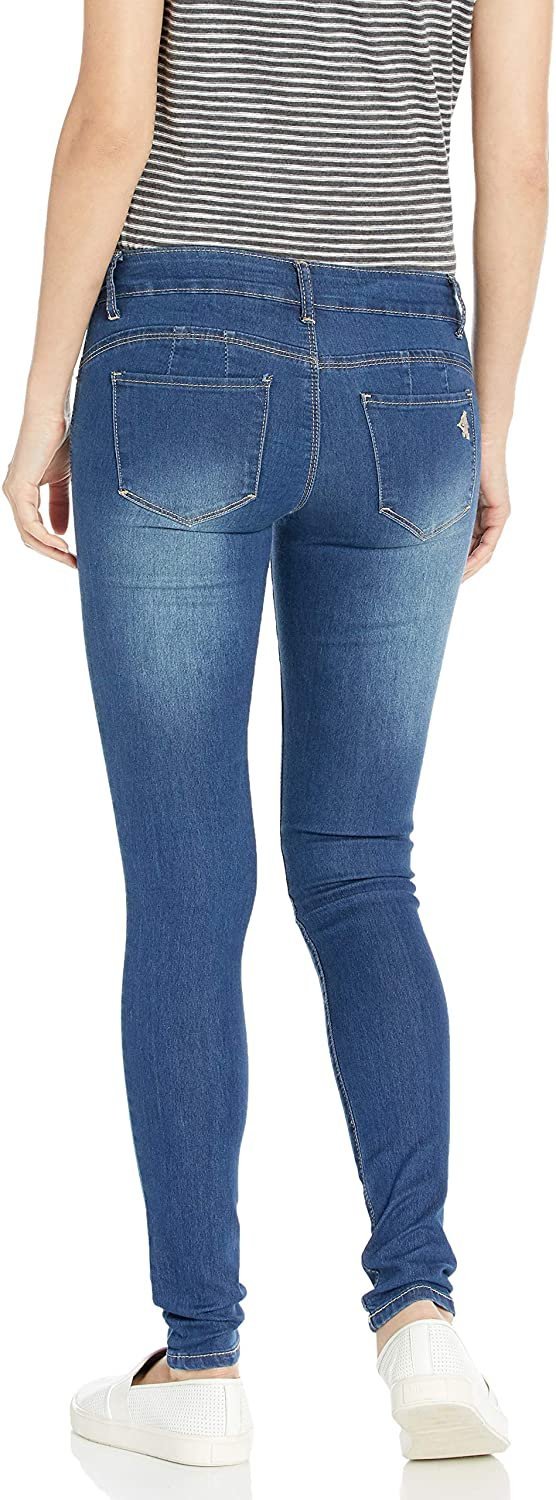 Details about / VIP Jeans for Women Skinny Slim Fit Butt Lift Stretchy ankle Acid Washed