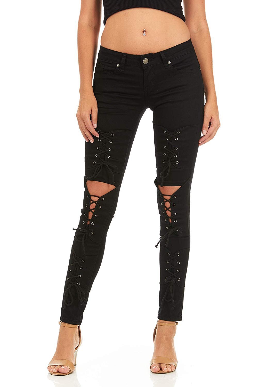 Cover Girl Women/'s Skinny Jeans Joggers Cargo Juniors Pants