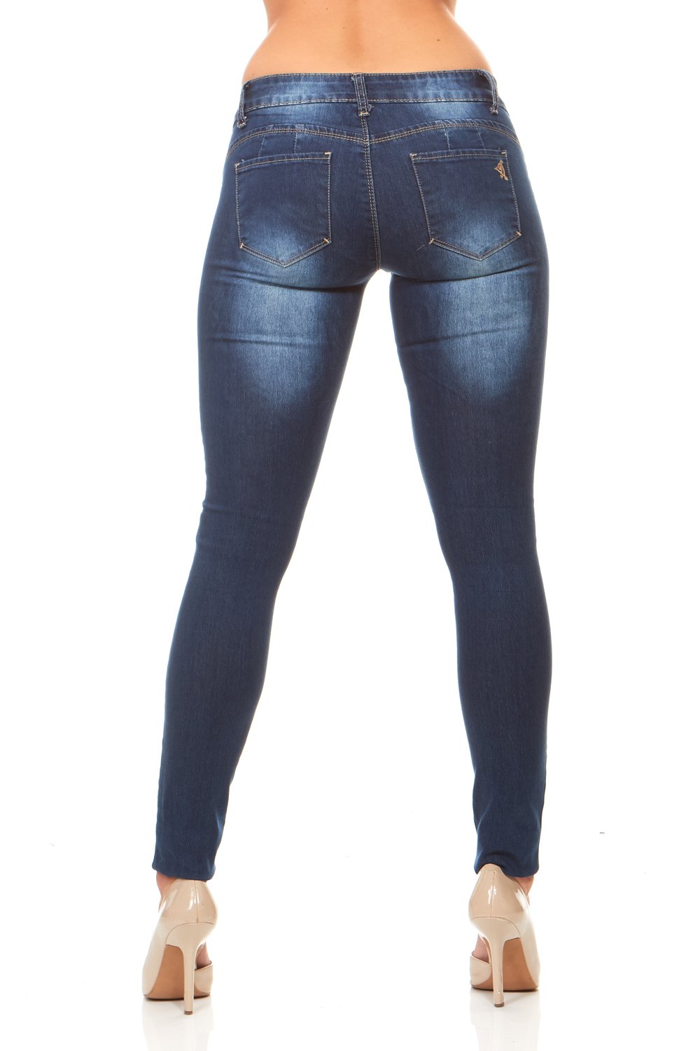 Details about / VIP Jeans for Women Skinny Slim Fit Butt Lift Stretchy ankle Acid Washed