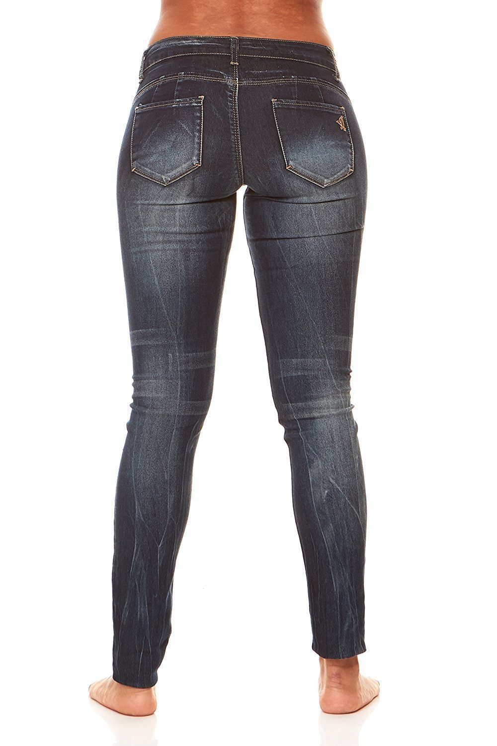 Details about / VIP Jeans for Women Skinny Slim Fit Butt Lift Stretchy ankle Acid Washed