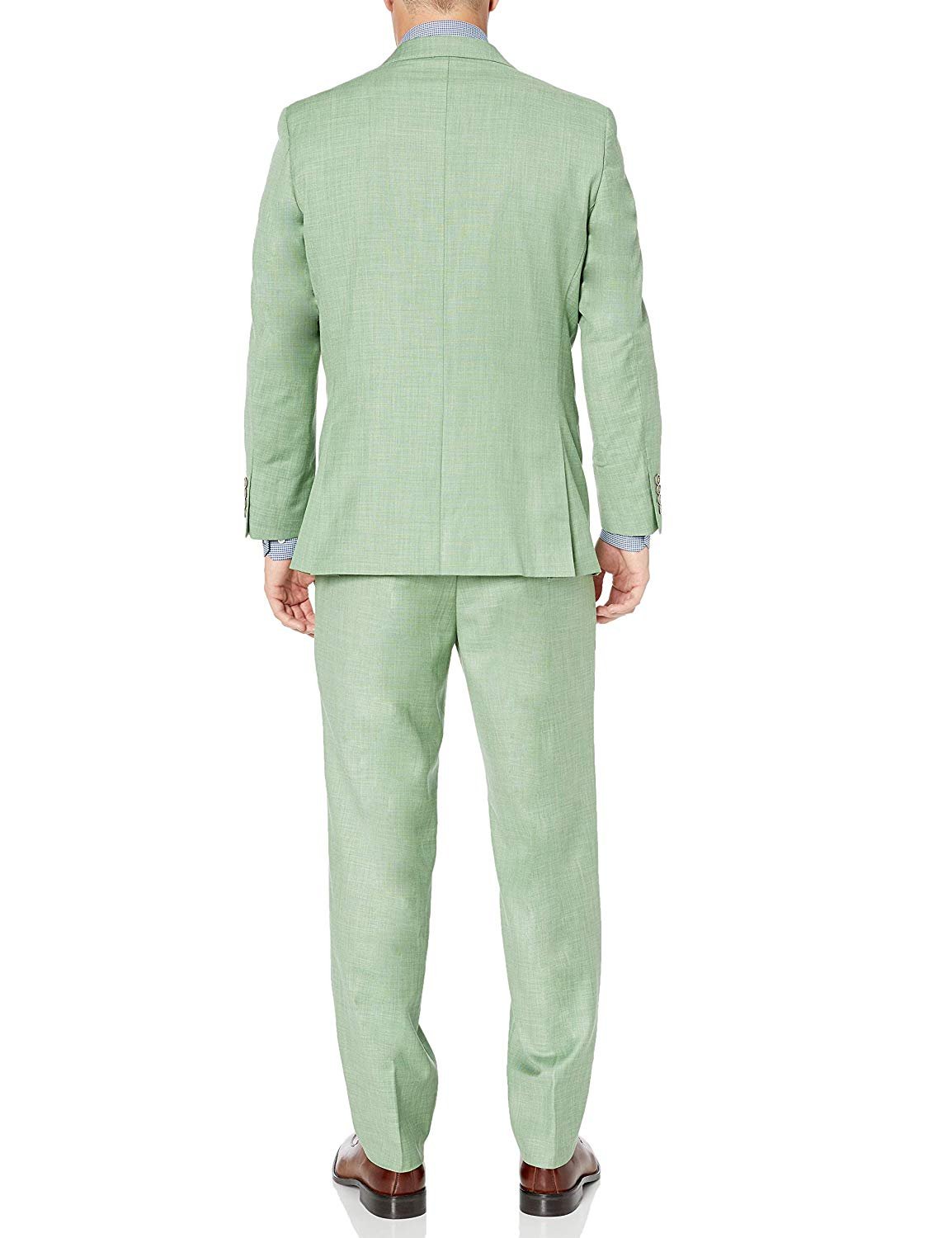 Men's Suit Modern Fit 3-Piece (Jacket, Vets, Trousers) Peak Lapel - CLEARANCE - Picture 33 of 59