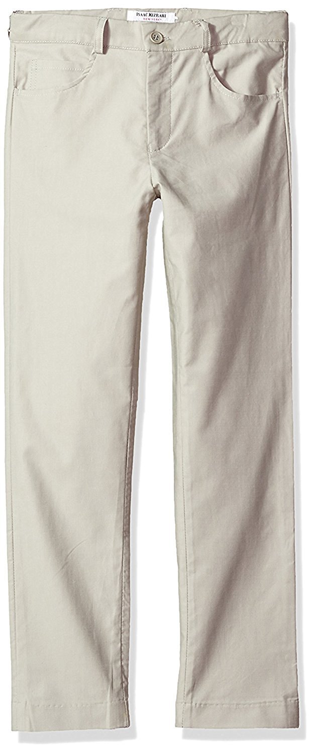 Isaac Mizrahi Boy's Jean Style Slim Fit 100% Cotton Pant - CLEARANCE - Picture 2 of 4