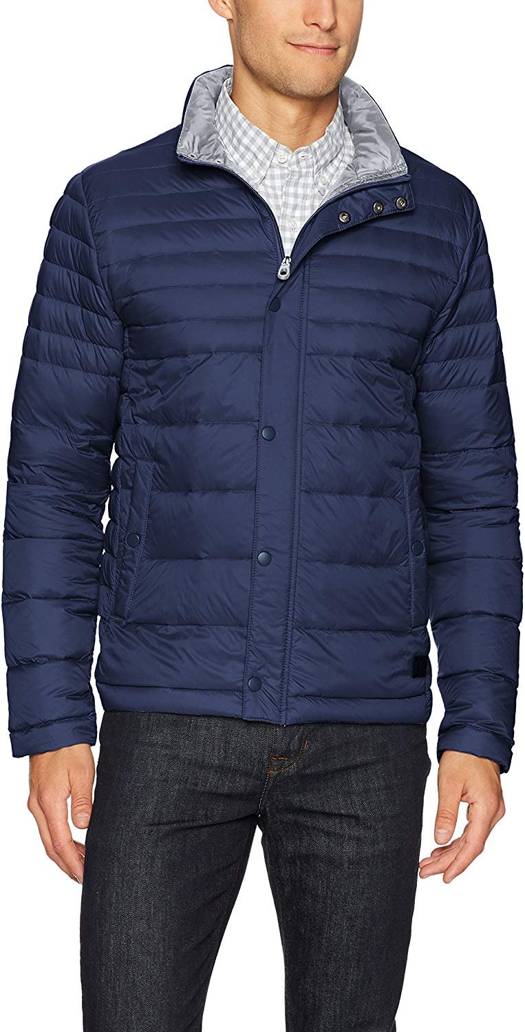 Kenneth Cole REACTION Men's Packable Down Jacket | eBay