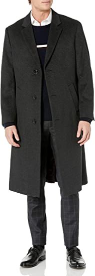 Abrigo superior de lana de lujo de un solo pecho para hombre - colores - Imagen 15 de 17
