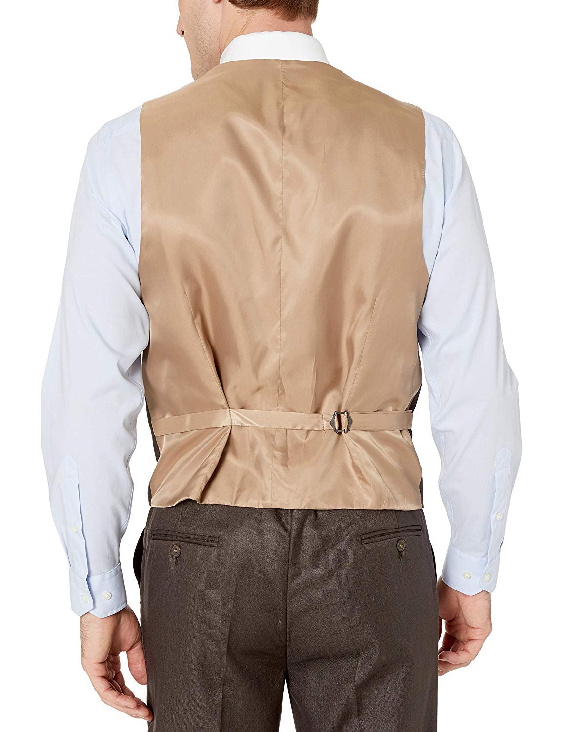 Men's Suit Modern Fit 3-Piece (Jacket, Vets, Trousers) Peak Lapel - CLEARANCE - Picture 22 of 59