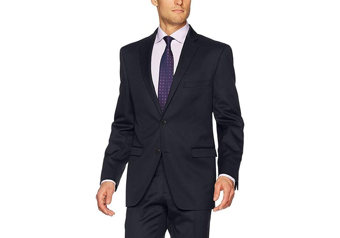 Adam Baker Men's Classic Fit Suit Separates (Jacket & Pants) - Picture 8 of 9