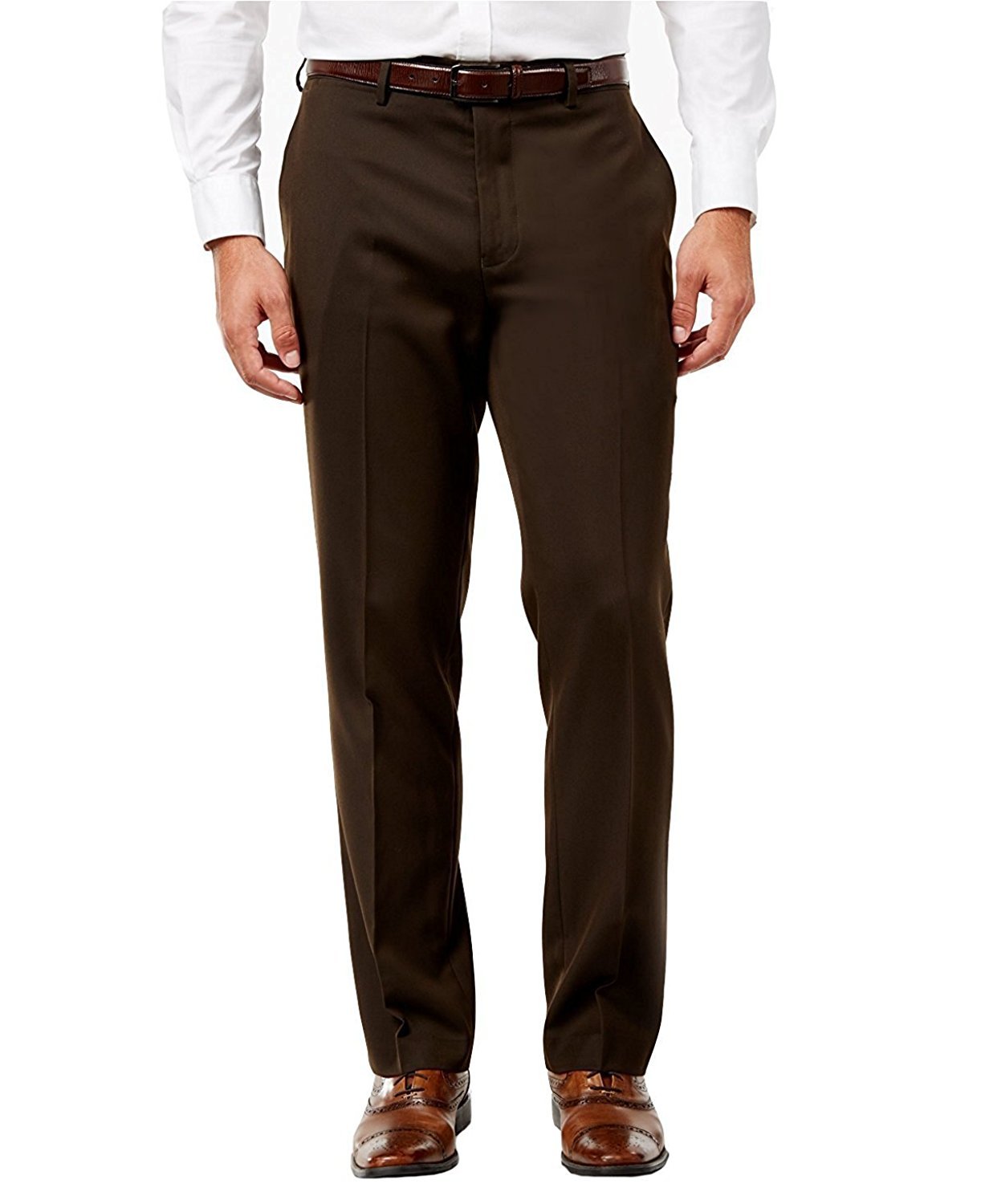 Giorgio Fiorelli Men's Slim-Tapered Fit Flat Front Solid Dress Pants ...