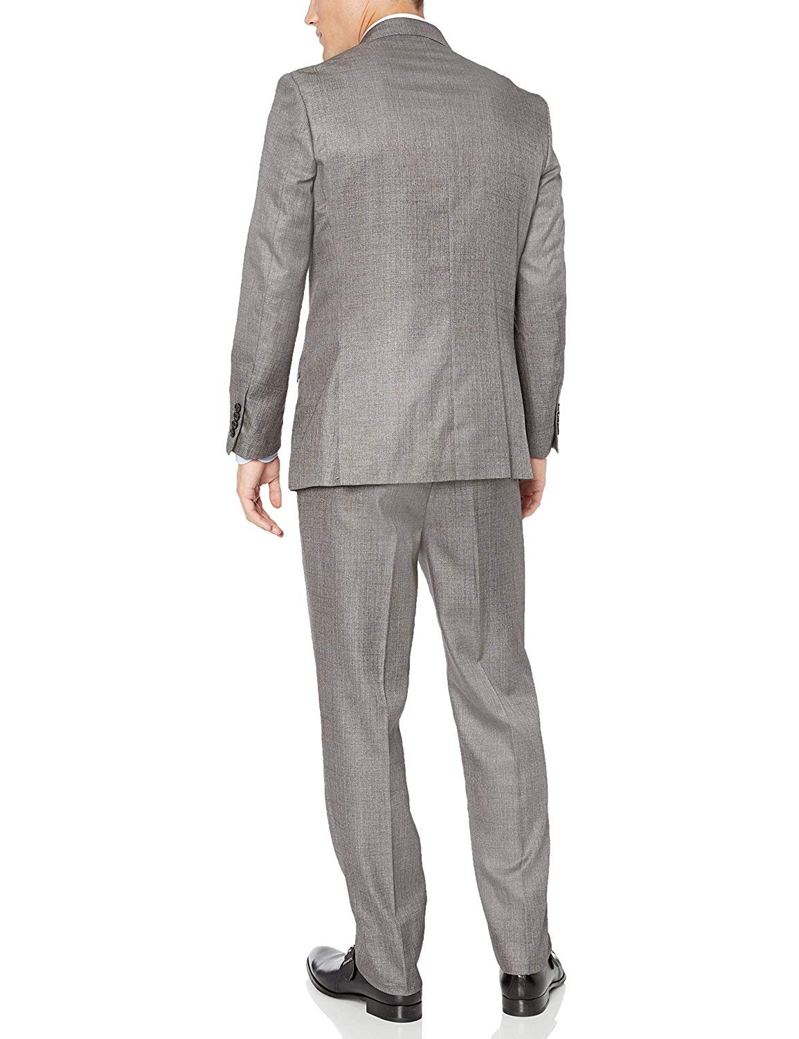 Men's Suit Modern Fit 3-Piece (Jacket, Vets, Trousers) Peak Lapel - CLEARANCE - Picture 47 of 59