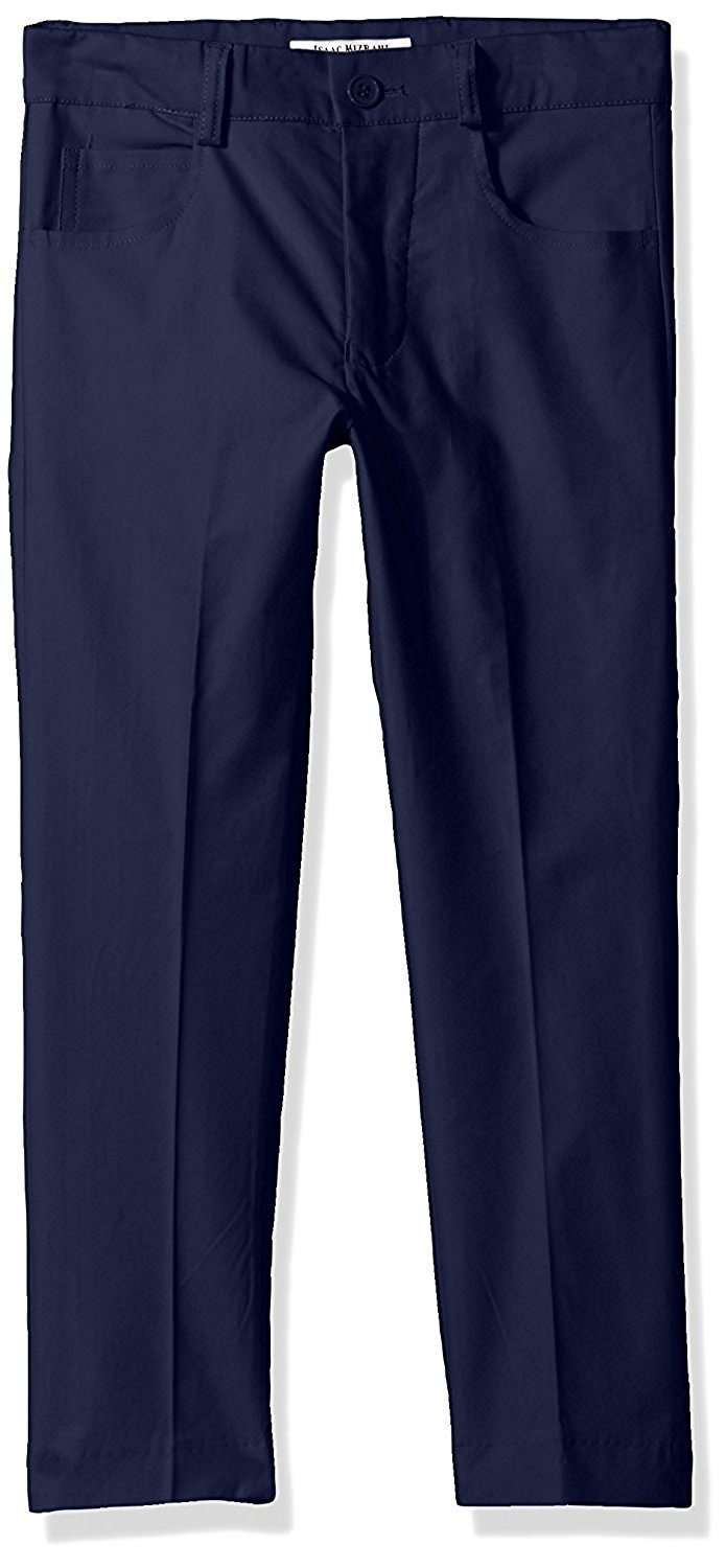 Isaac Mizrahi Boy's Jean Style Slim Fit 100% Cotton Pant - CLEARANCE - Picture 3 of 4