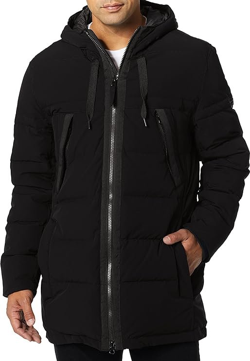 Marc New York by Andrew Marc mens Holden Hooded Parka Jacket - Picture 2 of 5