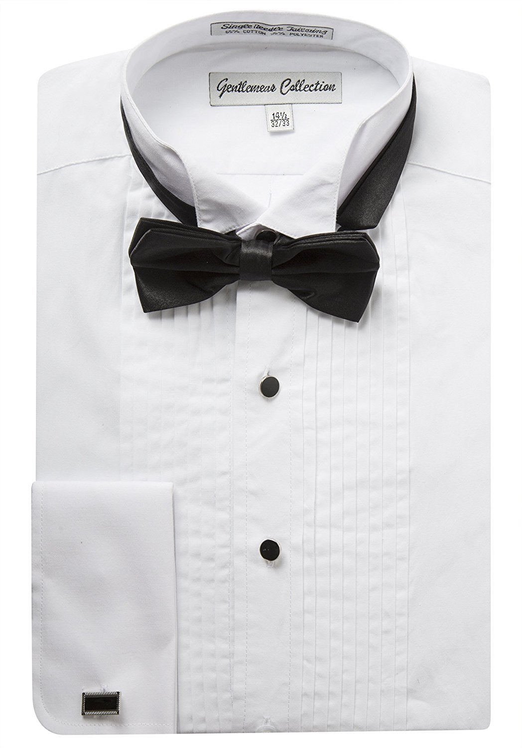 wingtips with tuxedo