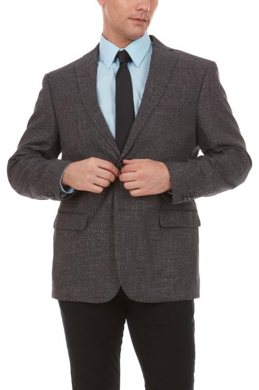 Blazer/abrigo deportivo Adam Baker de un solo pecho calce moderno para hombre - Colores - Imagen 20 de 21