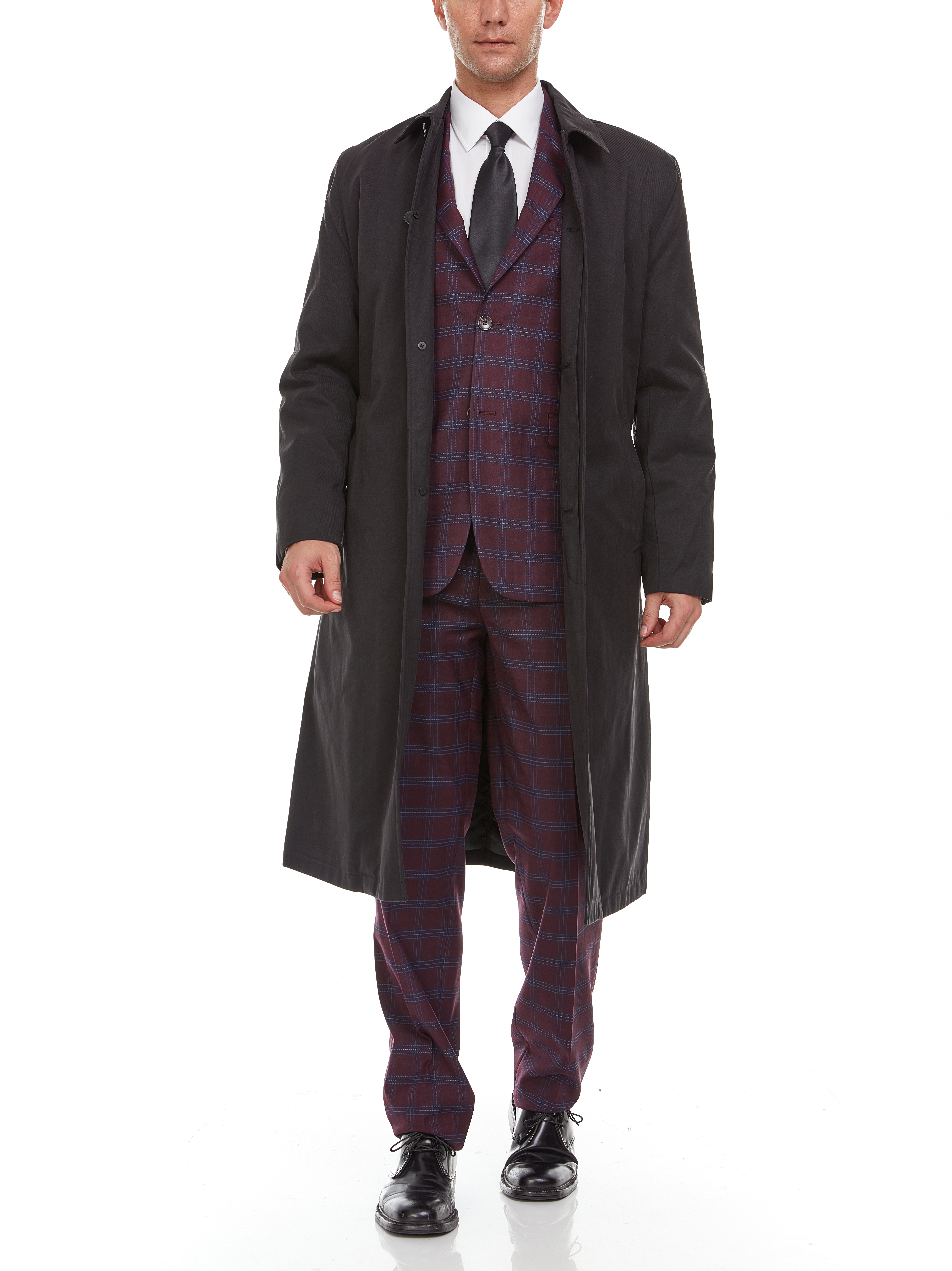 【AAKE】ROM DARTS LONG COAT Long Notched Collar Wrap Dark Camel Coat | SENTALER