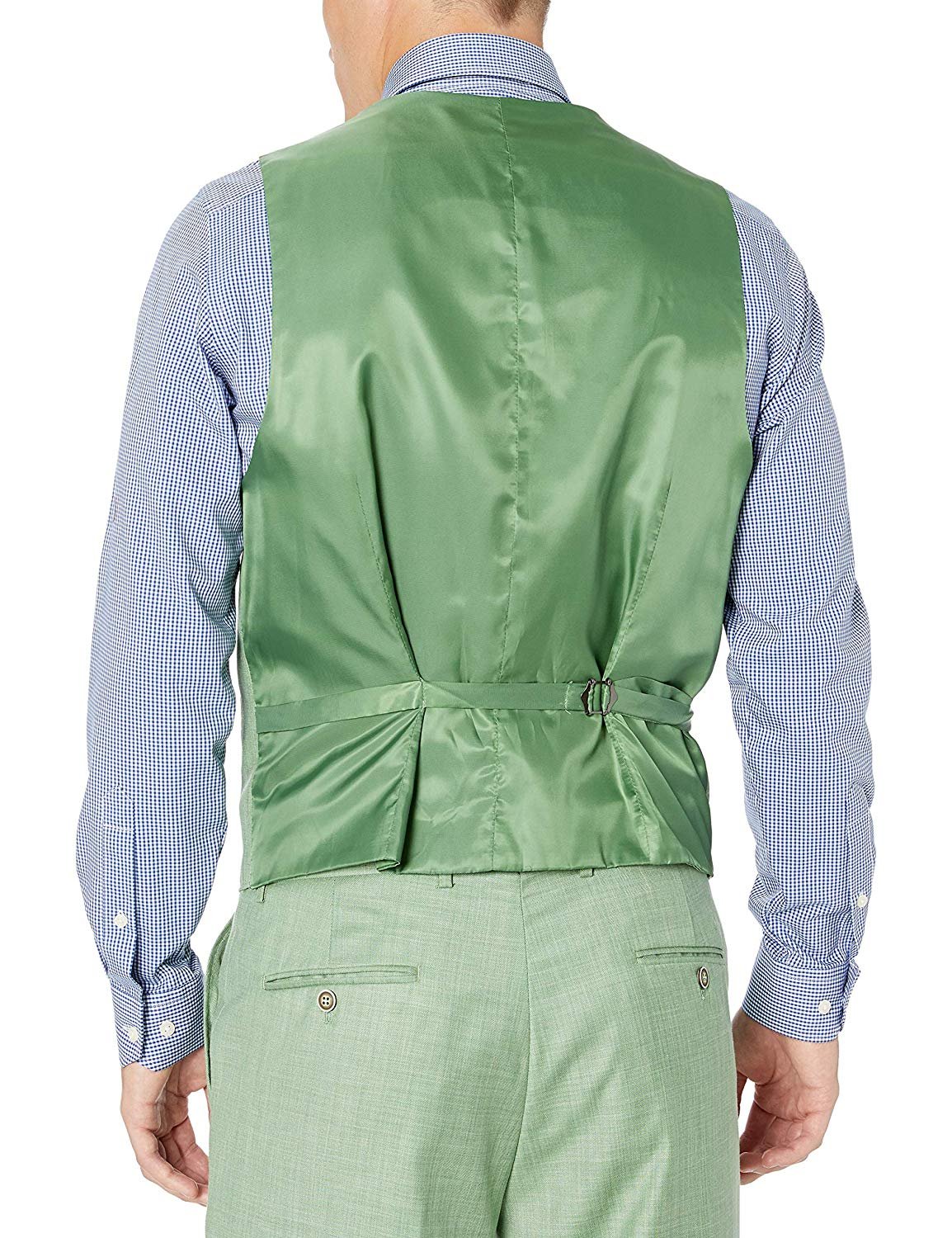 Men's Suit Modern Fit 3-Piece (Jacket, Vets, Trousers) Peak Lapel - CLEARANCE - Picture 36 of 59