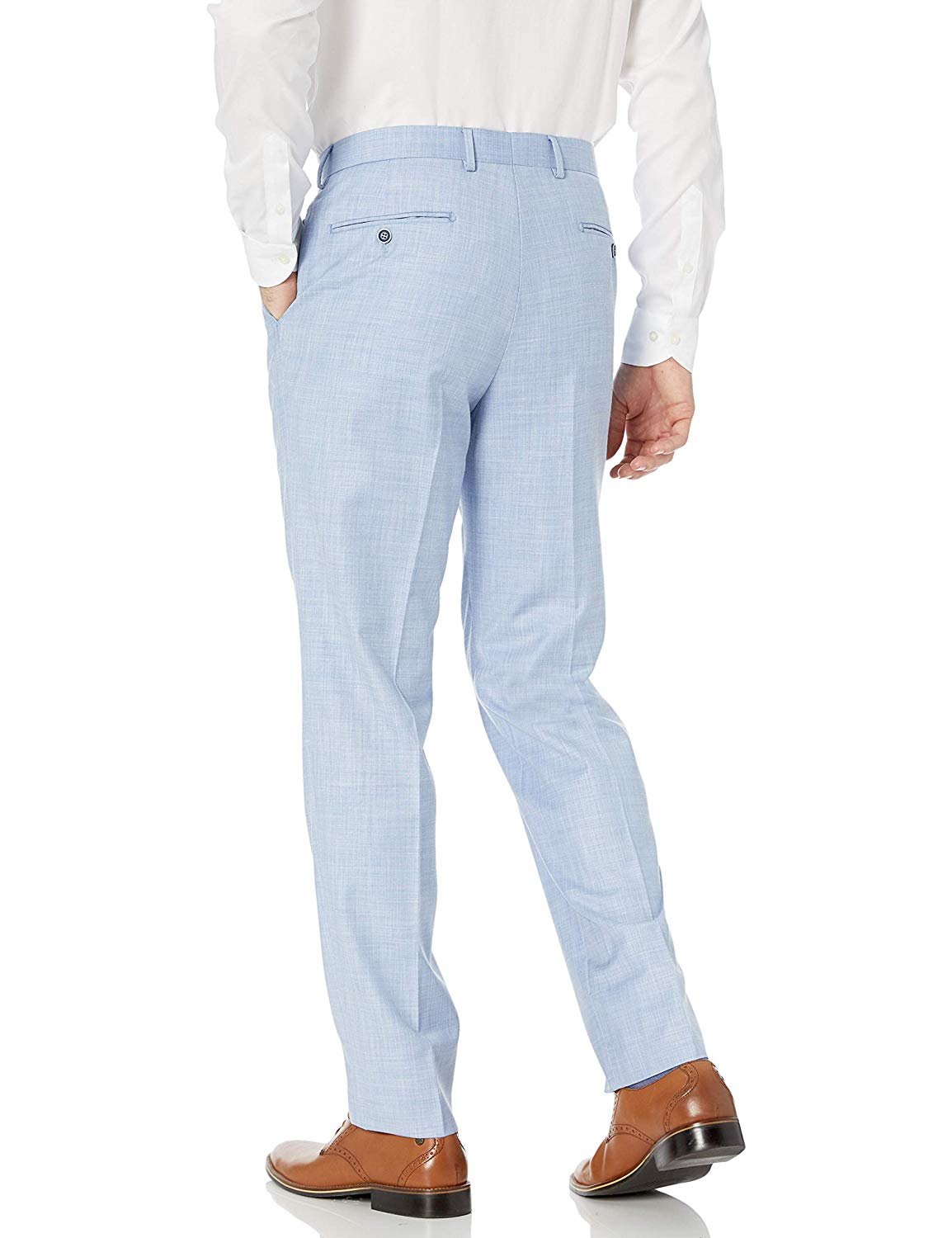 Men's Suit Modern Fit 3-Piece (Jacket, Vets, Trousers) Peak Lapel - CLEARANCE - Picture 45 of 59