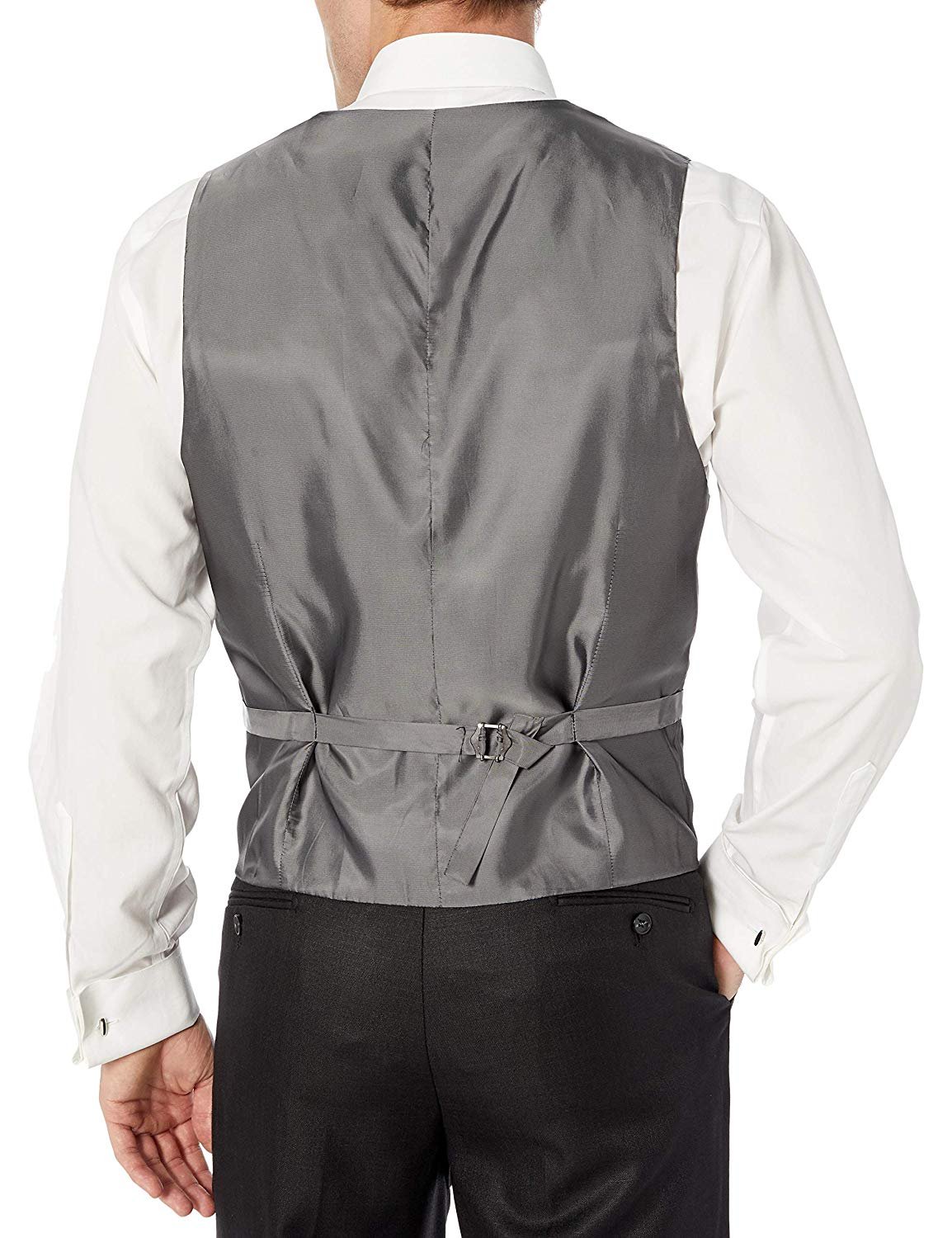 Men's Suit Modern Fit 3-Piece (Jacket, Vets, Trousers) Peak Lapel - CLEARANCE - Picture 8 of 59
