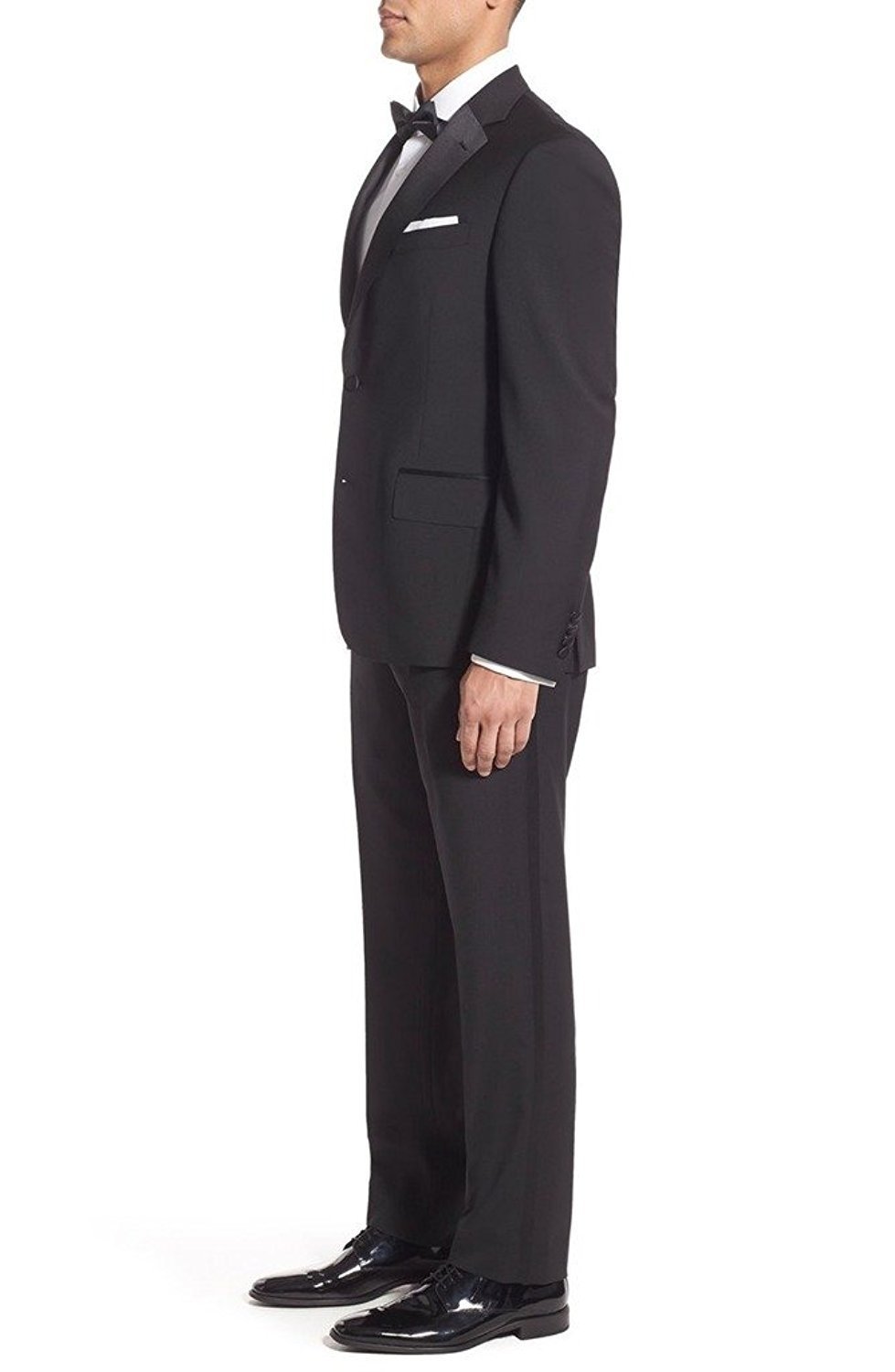 BH Men's Single Breasted X-Slim Fit 2-Piece Formal Suit Set - CLEARANCE