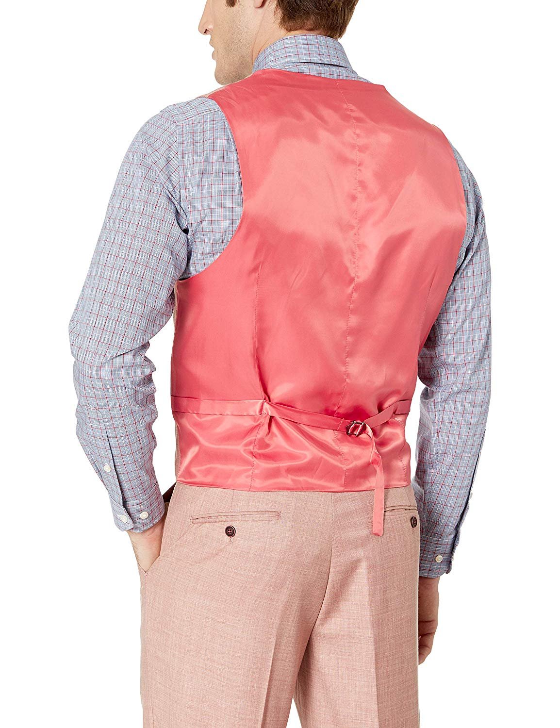 Men's Suit Modern Fit 3-Piece (Jacket, Vets, Trousers) Peak Lapel - CLEARANCE - Picture 57 of 59