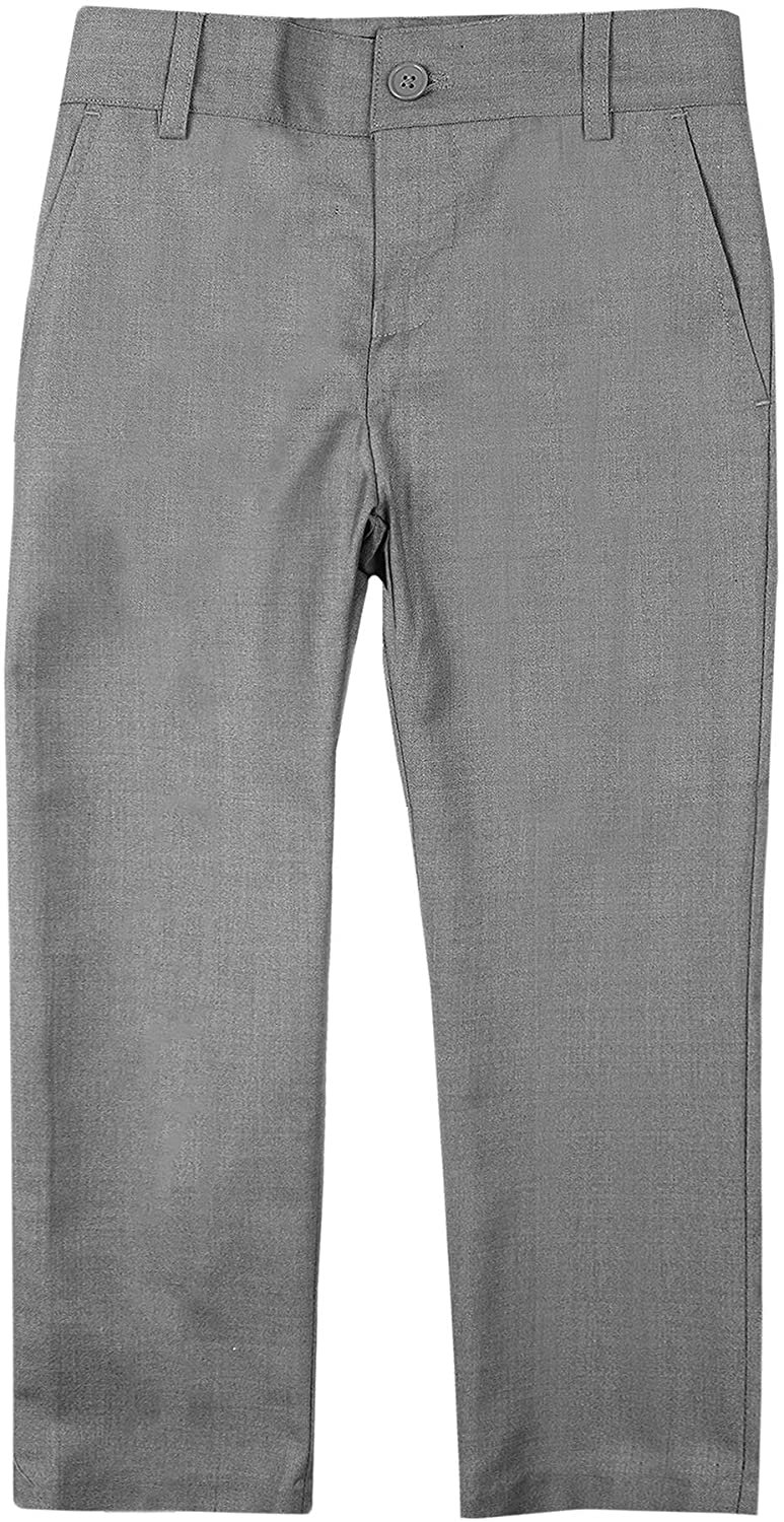 Armando Martillo Boys Flat Front Adjustable Waist Extra Slim Skinny Fit - Picture 5 of 8