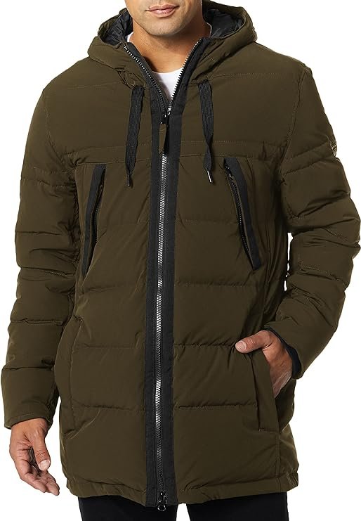Marc New York by Andrew Marc mens Holden Hooded Parka Jacket - Picture 5 of 5
