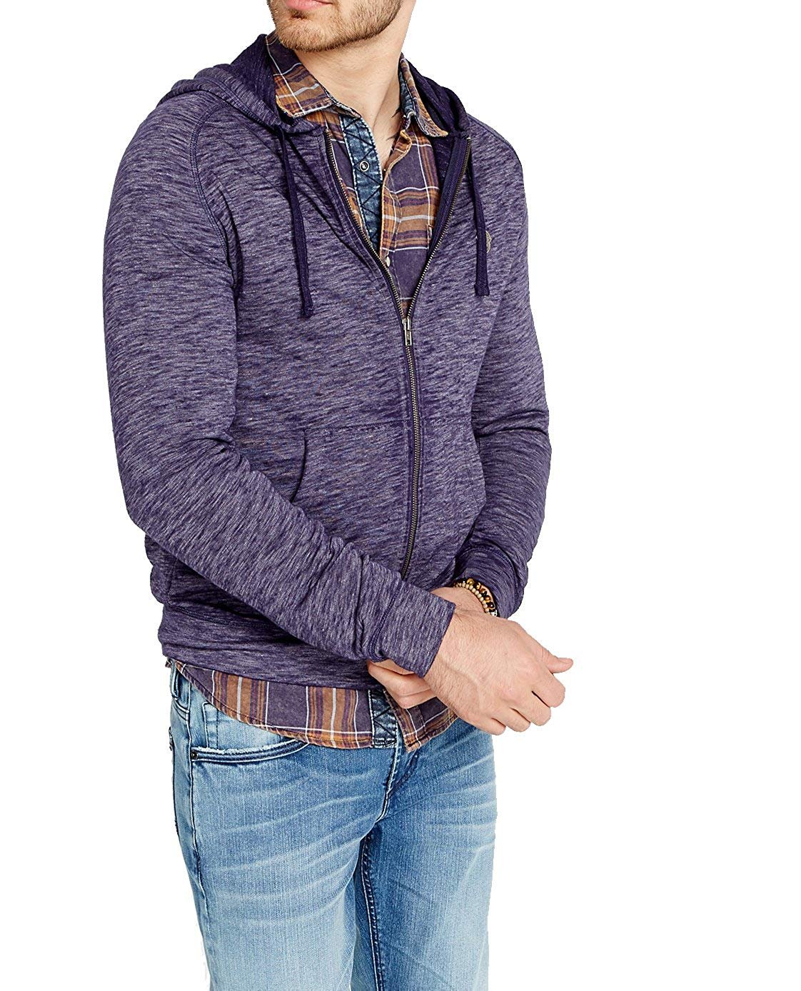 Buffalo David Bitton Men's Fasum Full Zip Drawstring Fashion Hoodie –  Colors | eBay