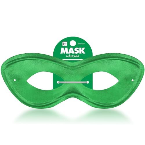 Vibrant Blue Plastic Superhero Mask (2.78" x 8 .25") 1 Pc - Ideal for Costumes & - Picture 14 of 15