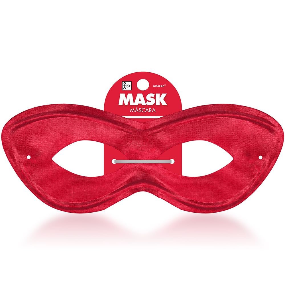 Vibrant Blue Plastic Superhero Mask (2.78" x 8 .25") 1 Pc - Ideal for Costumes & - Picture 15 of 15