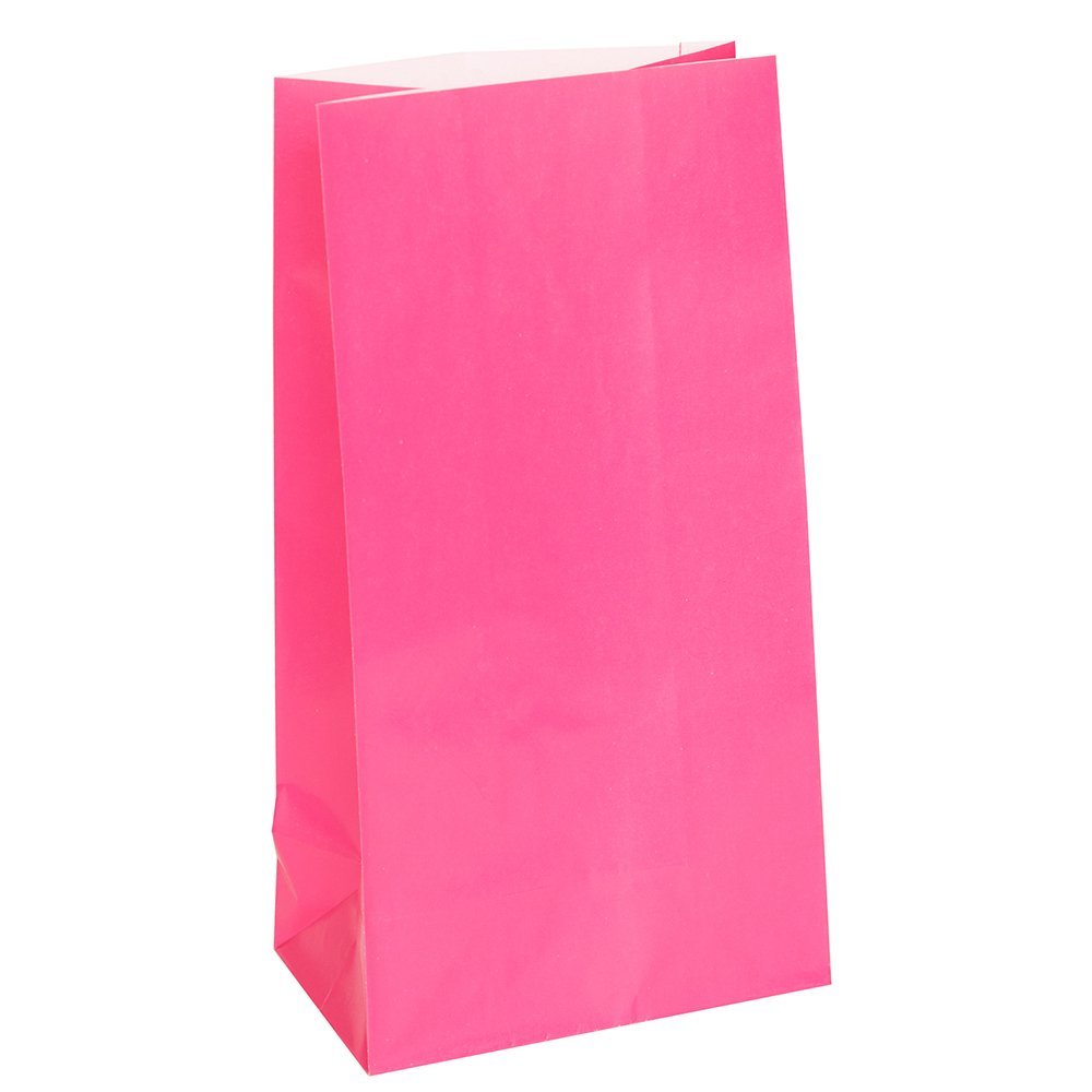 Lebendige Hot Pink Papier Partytüten (12er Pack) - Premium Qualität, perfekt für Ce - Bild 26 von 29