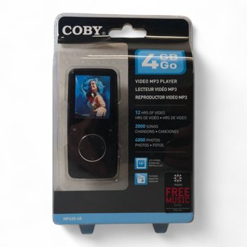 Coby MP620 4GB Digital MP3 Video Player (Black) – Vintage, Sealed