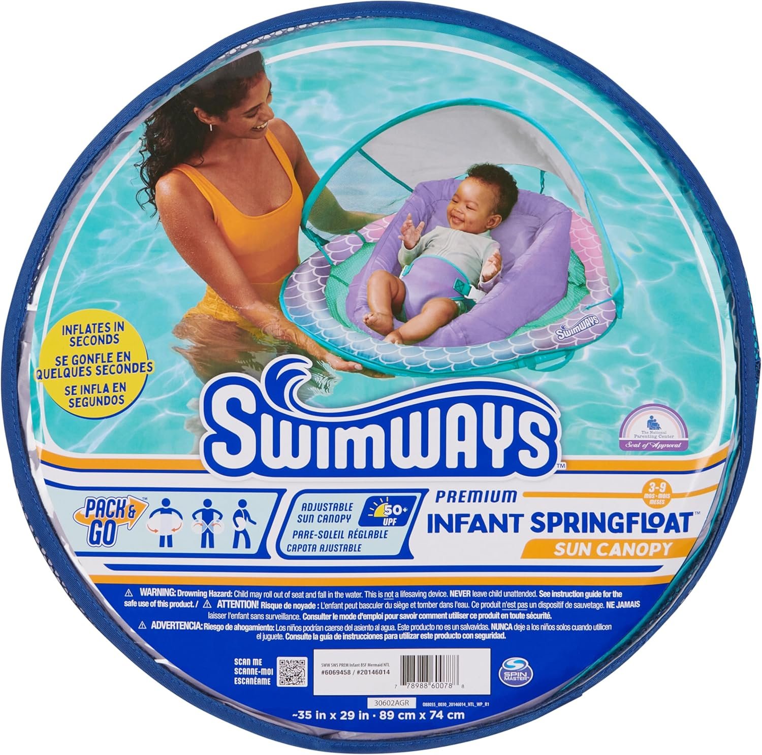 SwimWays Pool Float Raft - Baby, Toddler & Kid | Sun Canopy, Water Chair & More