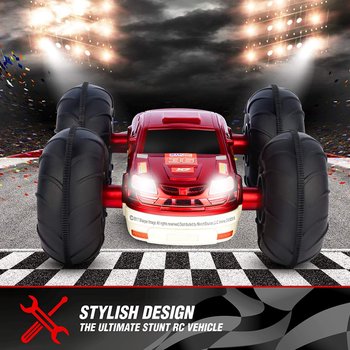 flip stunt rally rc car