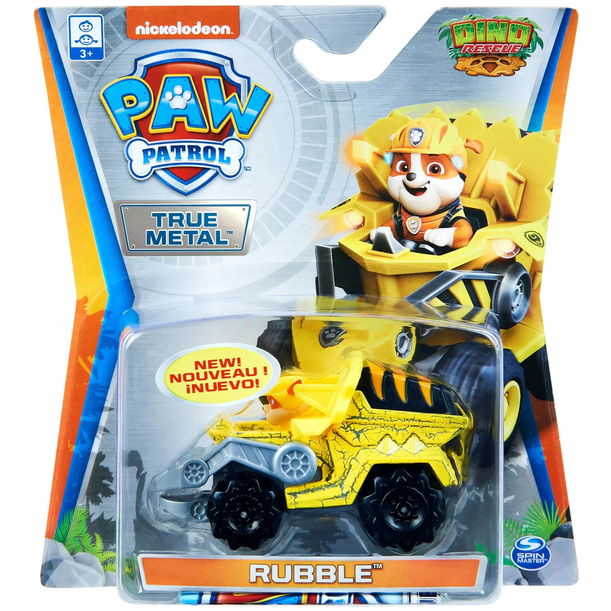 PAW Patrol True Metal 1:55 Die-Cast Vehicles – Classic, Aqua Pups & Dino Rescue