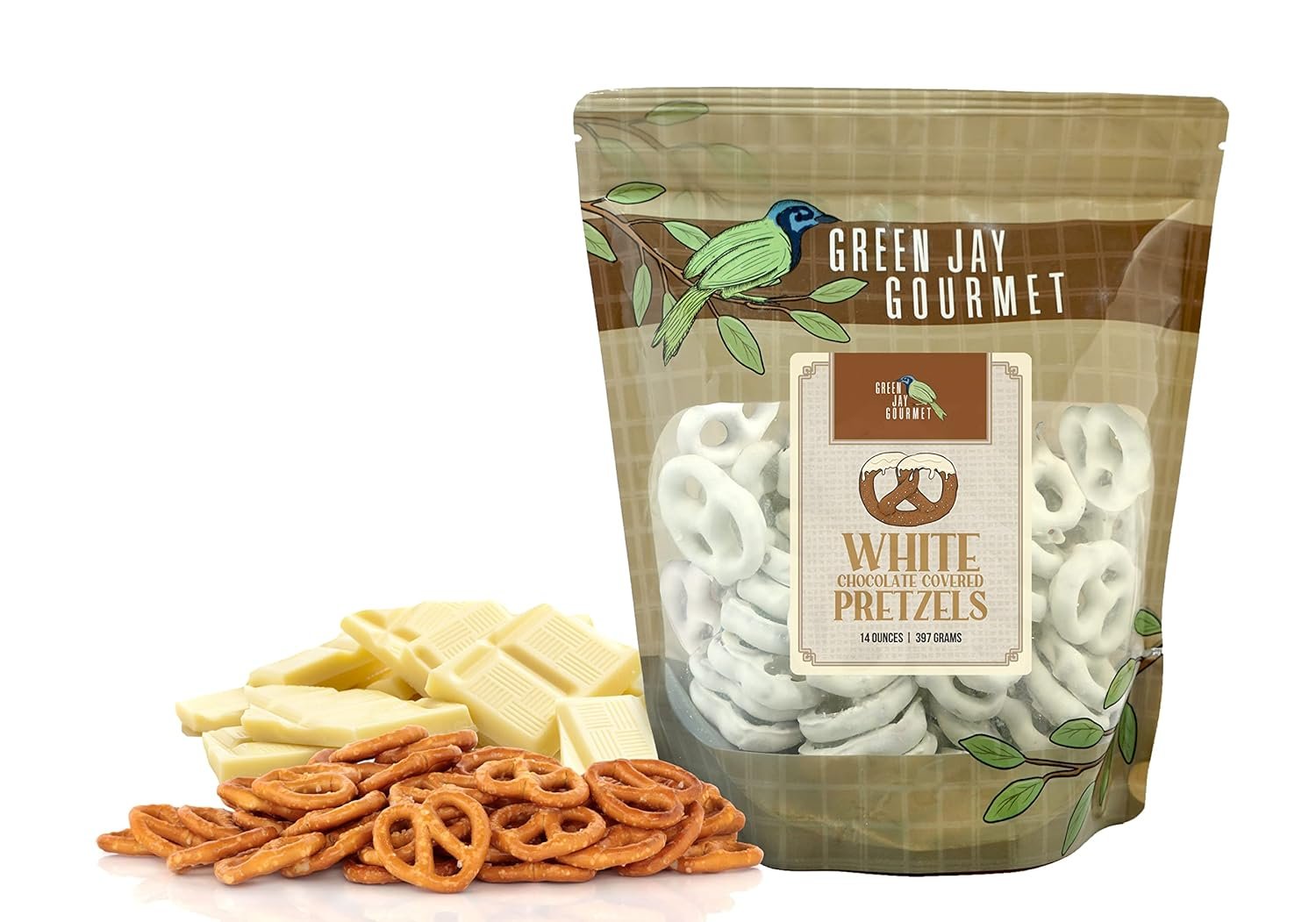 Green Jay Gourmet Schokolade Brezeln 14 Unzen - Bild 21 von 21