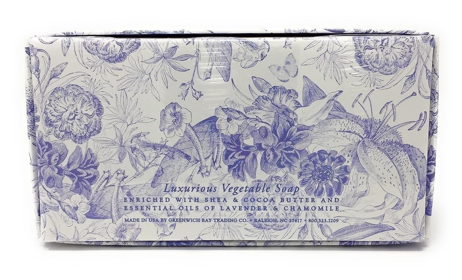 Greenwich Bay Trading Co. Shea Butter Luxury Soap 12.9 Ounce 3 Pack - Bild 2 von 3
