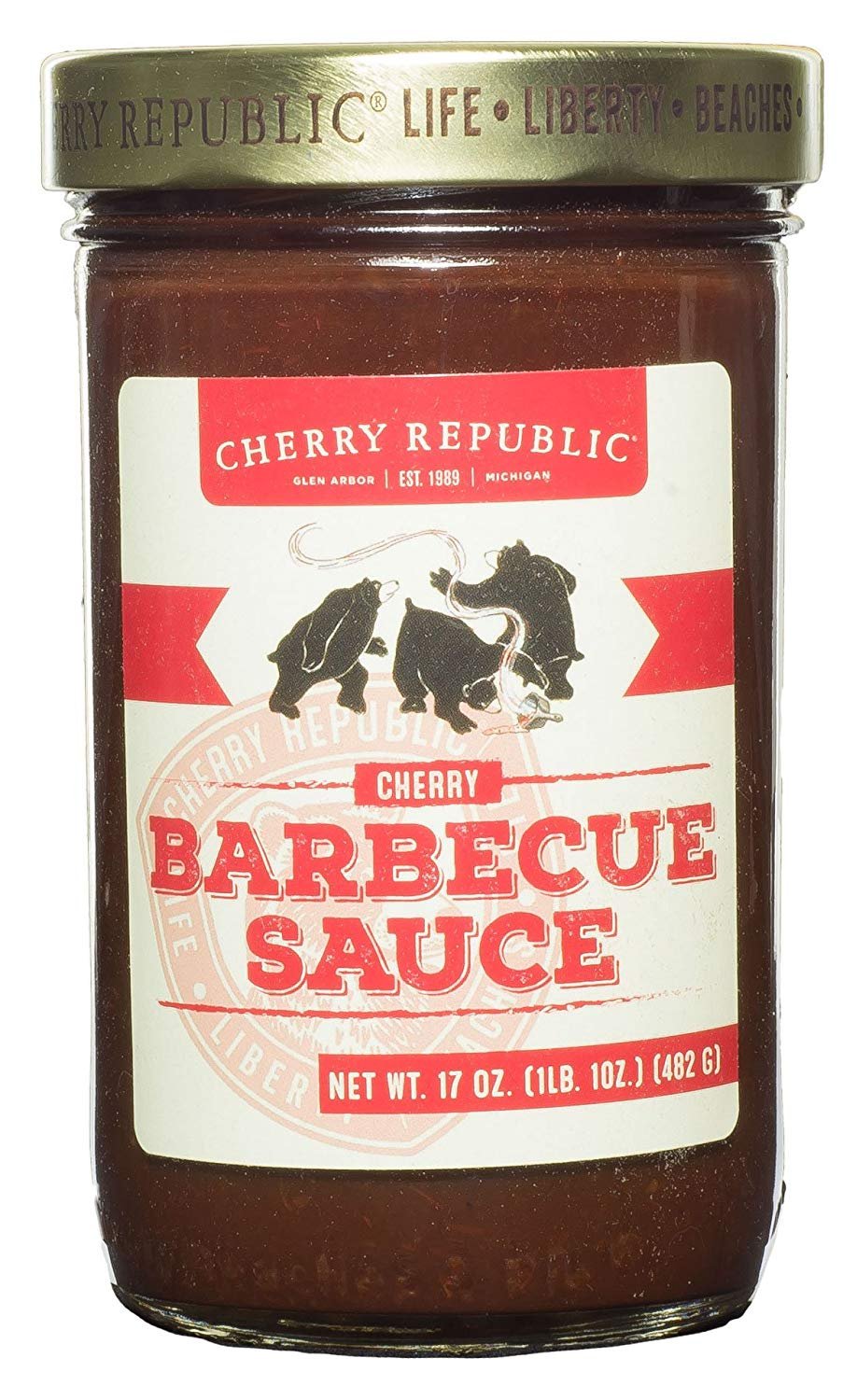 Salsa barbacoa cereza Cherry Republic 16 onzas - Imagen 15 de 16