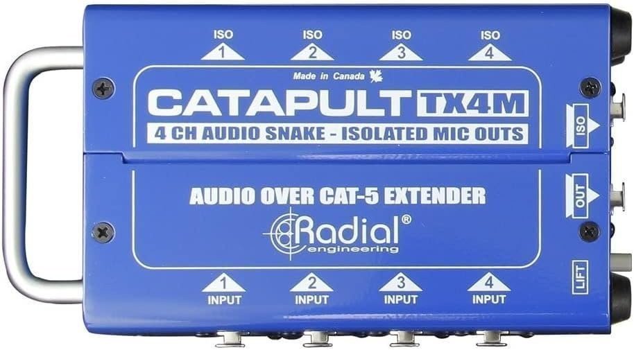 Catapult TX4M 4-Channel Cat 5 Audio Snake -OPEN BOX