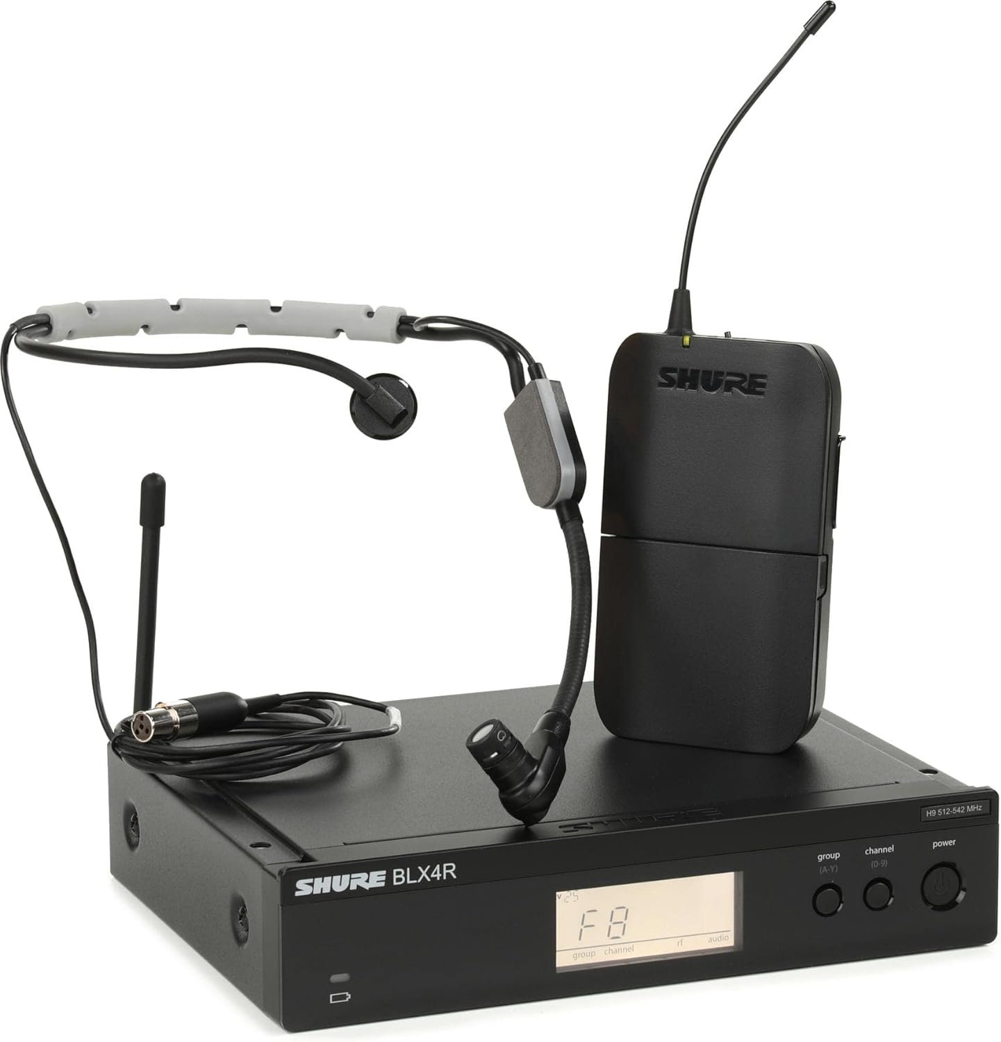 Shure BLX14R SM35 UHF Wireless Headset Microphone System Multiple Frequency…
