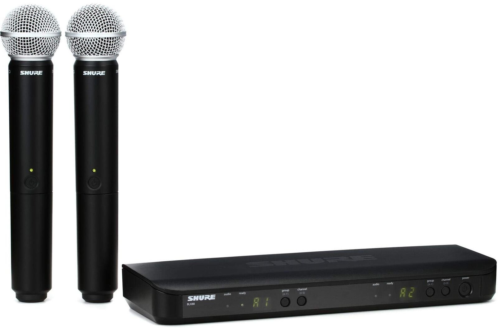 Shure BLX288/SM58 UHF Wireless Microphone System – Perfect for Church, Karaok…