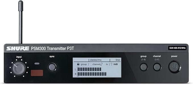 Shure Instrument Condenser Microphones and Wireless Transmitters