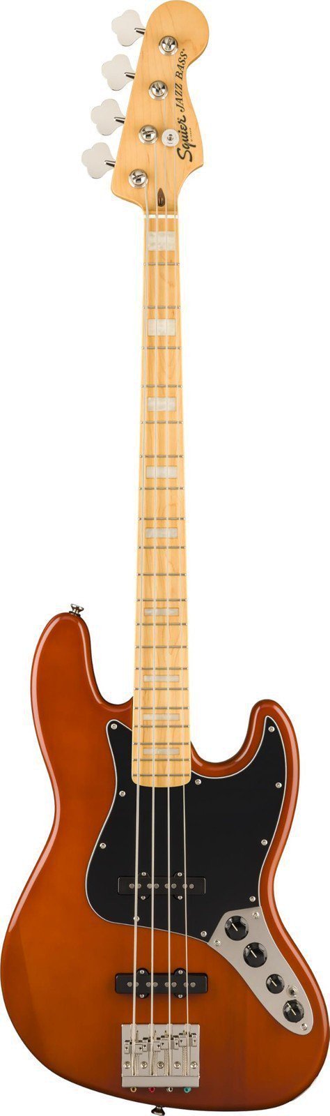 Classic Vibe Active '70s Jazz Bass, Maple Fingerboard, Black Pickguard -OPEN BOX