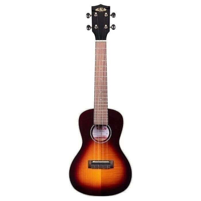 Kala KA-FMTB-C Gloss Flame Maple Tobacco Burst Concert Ukulele -OPEN BOX