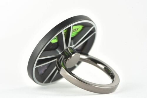 Designer Finger Grip Ring Holder 360° Rotating Stand For Mobile Phone-Tablet - Picture 10 of 10