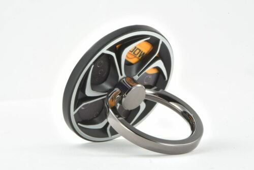 Designer Finger Grip Ring Holder 360° Rotating Stand For Mobile Phone-Tablet - Picture 9 of 10