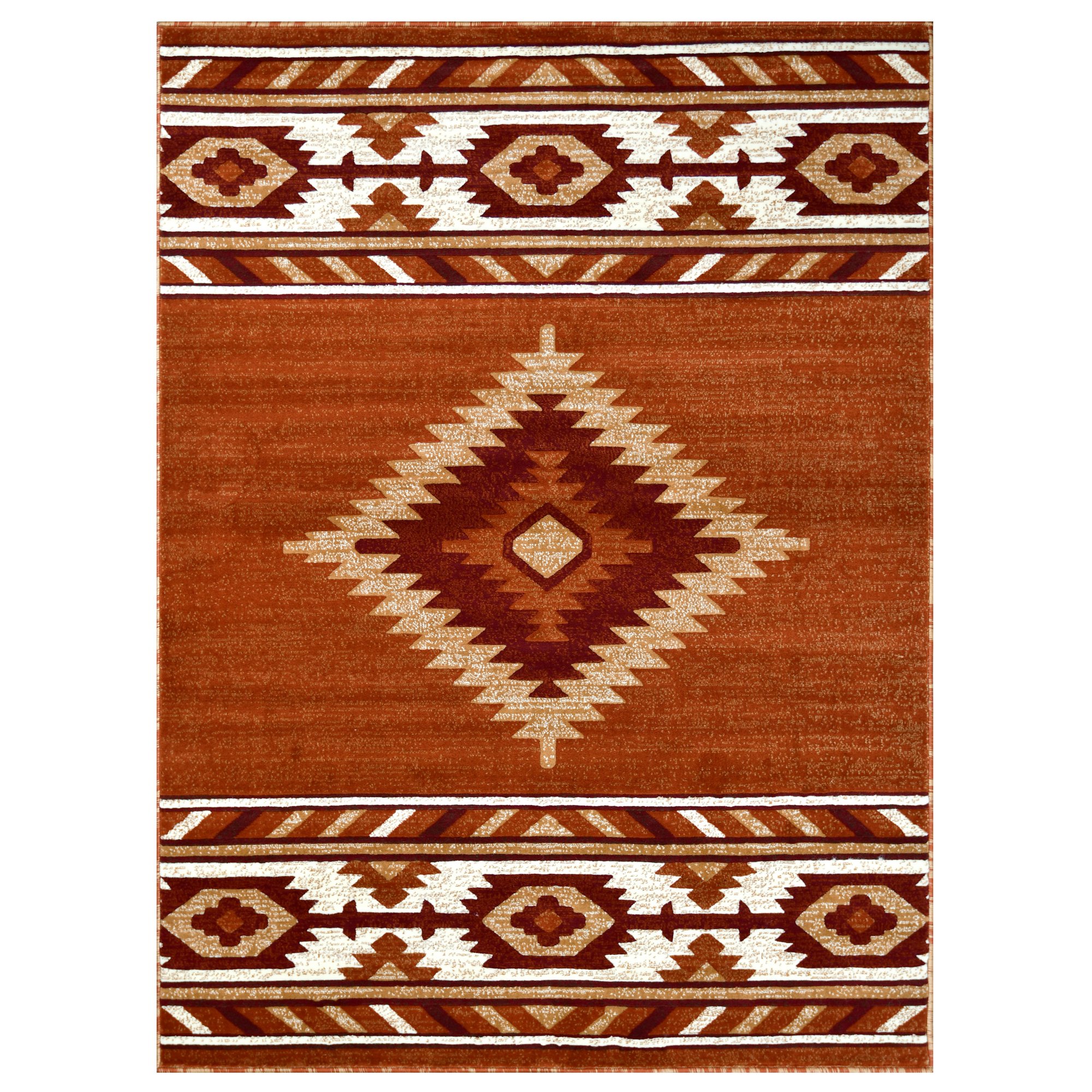 HR Southwestern Rugs for Cabin Tribal Medallion Carpet for Livingroom - Picture 79 of 95