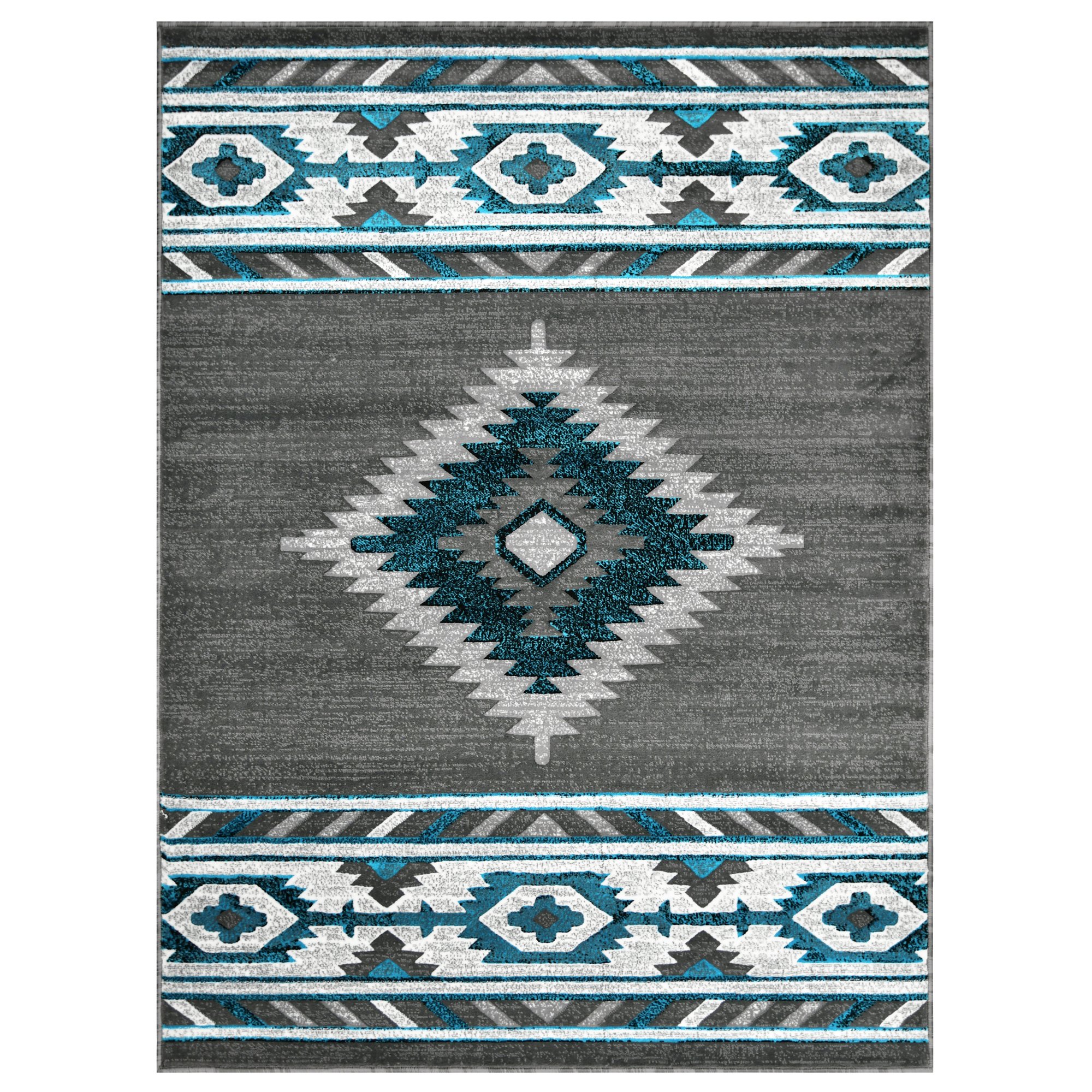 HR Southwestern Rugs for Cabin Tribal Medallion Carpet for Livingroom - Picture 27 of 95