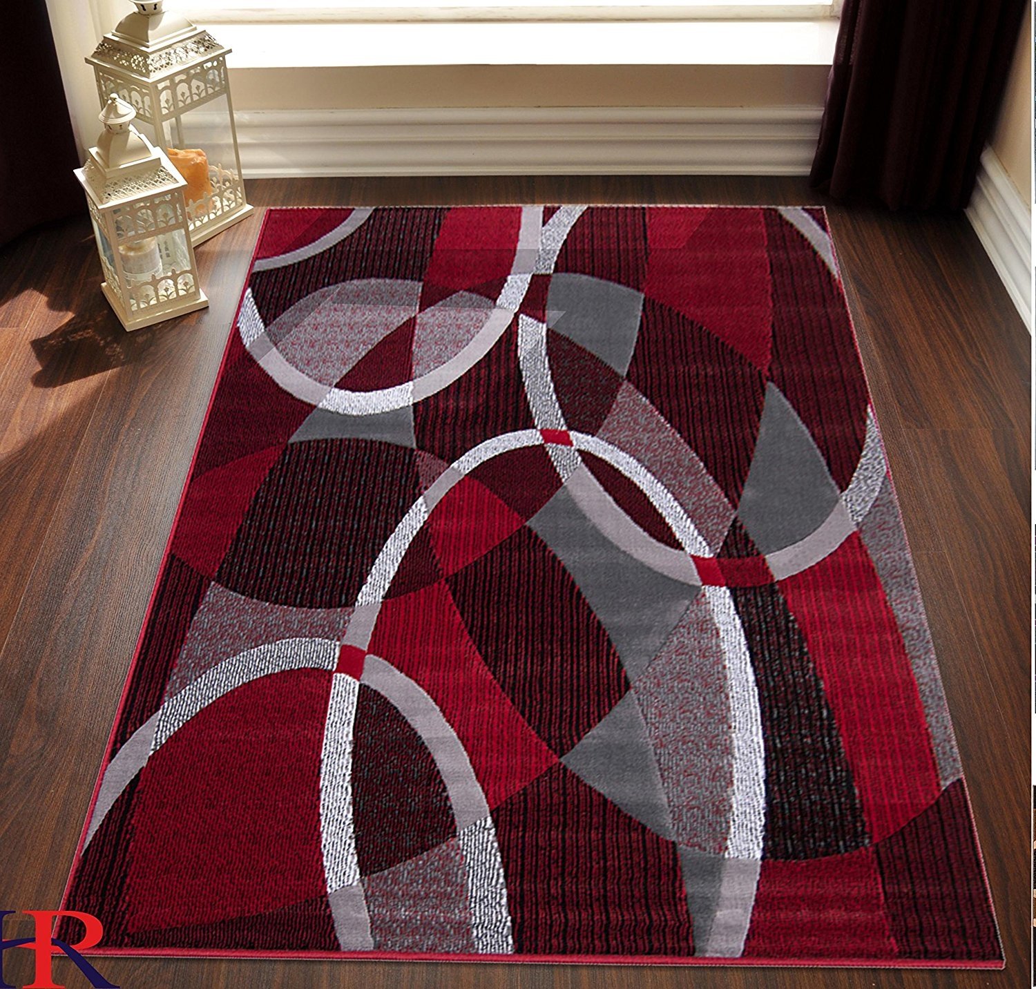 Rugs 8x10 Area Rug Abstract Modern Contemporary Geometric Design 5x7 Rug Carpet - Picture 14 of 15