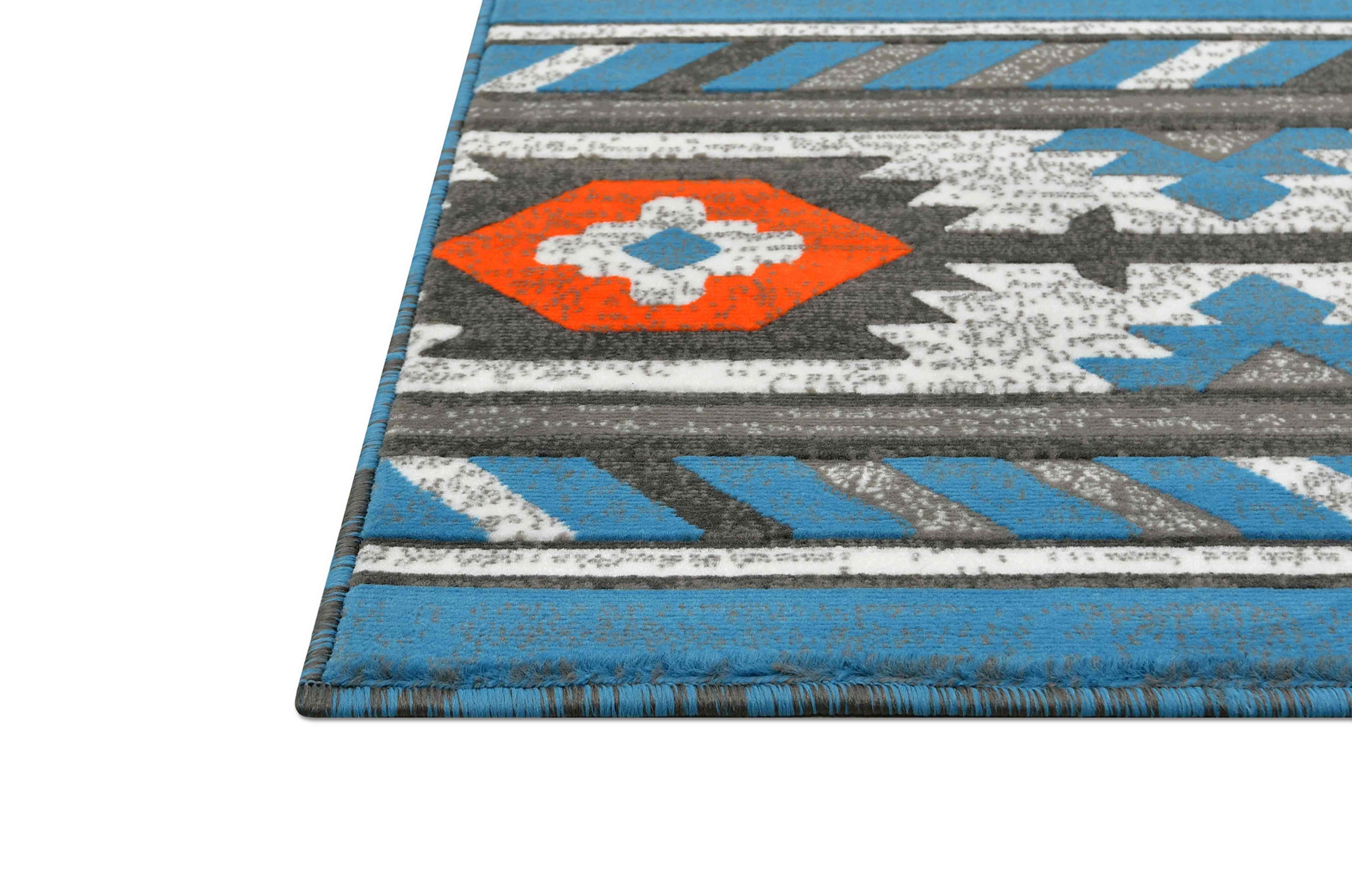 HR Southwestern Rugs for Cabin Tribal Medallion Carpet for Livingroom - Picture 53 of 95